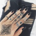 طقم خواتم للصبايا 10 قطع