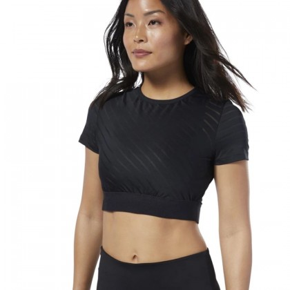 Reebok STUDIO MESH CROP TOP