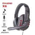 هيدفون سلكي مع مايك X6