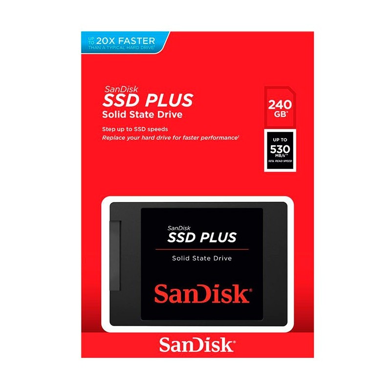 Sandisk ssd plus 240gb прошивка