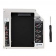 2.5 inch Universal Second HDD Caddy, SATA to SATA HDD Hard Drive Caddy, Thickness : 12.7mm