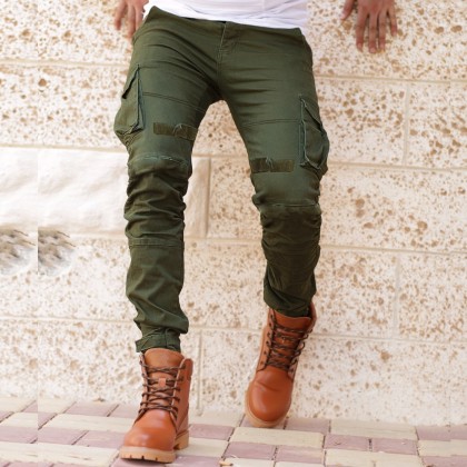بنطلون سكوتش شبابي GRR WEAR كتان