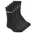 Reebok جرابات للشباب ساق طويل ( 5 أزواج )