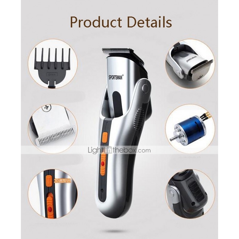 ماكينة حلاقة Sportsman تعمل بالشحن 8 في 1 Mart Online Shop