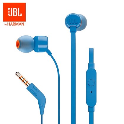 JBL TUNE 110 ( Blue ) سماعات هاتف سلكية