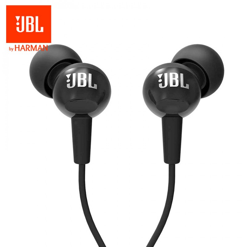 JBL In Ear HeadPhone C100SI ( Black ) سماعات هاتف سلكية Mart Online Shop