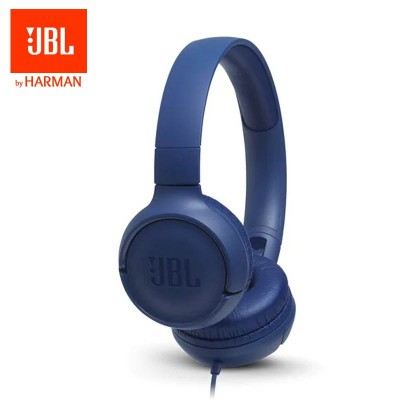 JBL TUNE 500 ( Blue ) هيدفون سلكي
