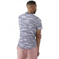 Reebok Striped Cotton Tee Shirt