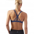 REEBOK LES MILLS HERO PADDED STRAPPY SPORTS BRA