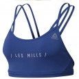 REEBOK LES MILLS HERO PADDED STRAPPY SPORTS BRA