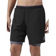 REEBOK RUNNING ESSENTIALS 2 IN 1 SHORT