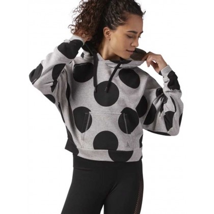 REEBOK CROPPED ZIP HOODIE