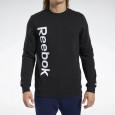 Reebok TRAINING ESSENTIALS LINEAR LOGO SWEATSHIRT