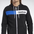 Reebok MOLETOM COM CAPUZ TRAINING ESSENTIALS LINEAR LOGO