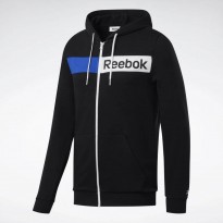 Reebok MOLETOM COM CAPUZ TRAINING ESSENTIALS LINEAR LOGO