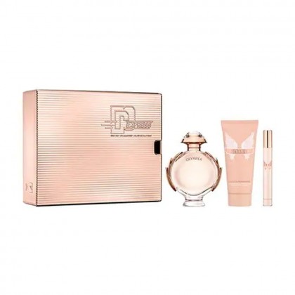 Paco Rabanne PLYMPEA SET ( 80ml Natural Spray and 10ml EDP Travel Spray and 100ml Lotion ) For Women
