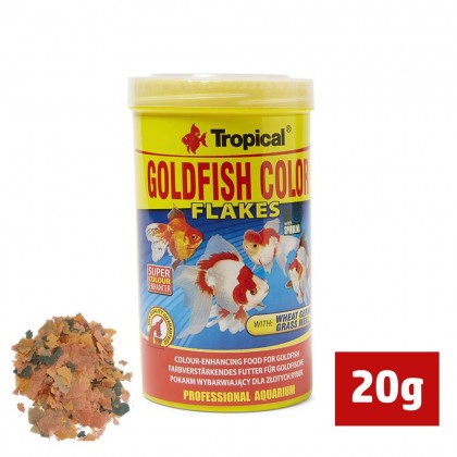 طعام سمك (gold fish ) شرائح حجم 20 غرام