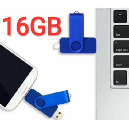 USB FLASH and OTG 16GB ( فلاش للهواتف والكمبيوتر )