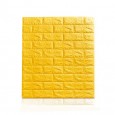 ورق جدران لاصق مقاوم للرطوبة سمك 7 مم ( 70×77 سم ) لون اصفر