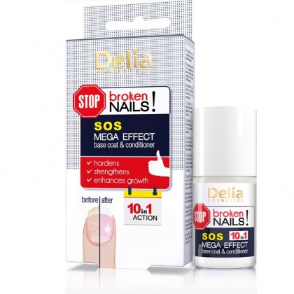ديليا جل اظافر 10في 1 للعناية القصوى