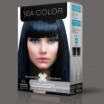 SEA COLOR صبغة شعر اسود مزرق 1/1 50مل