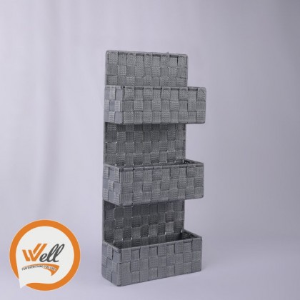 سلة حمام 3 رفوف 56.5X9X25CM