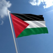 علم فلسطين 55X85سم