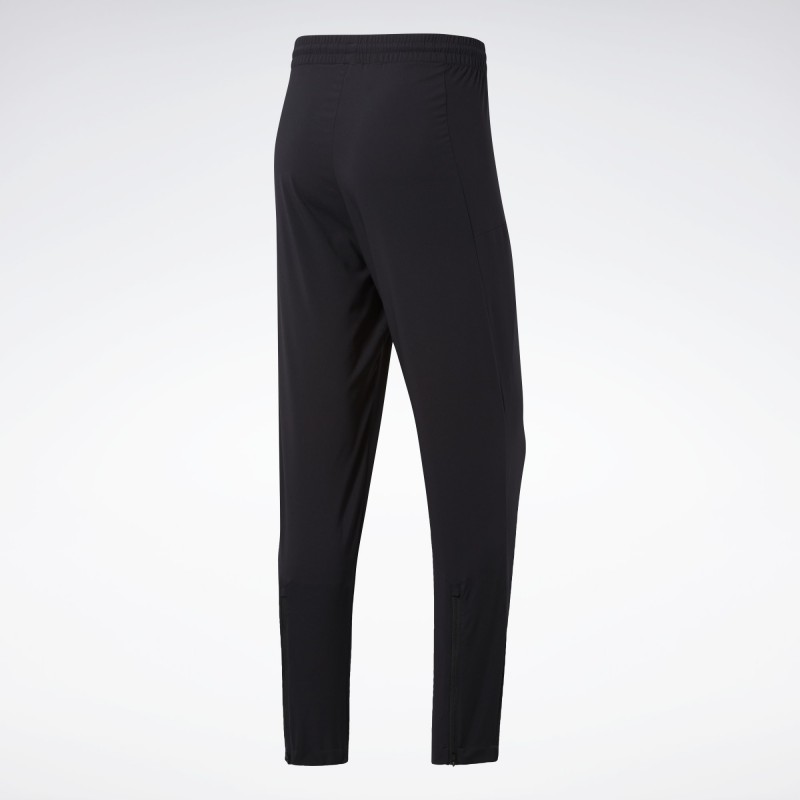 بنطلون ريبوك وورك ريدي ترك للرجال لون أسود - Reebok Men's Workout Ready Track Pants – Black