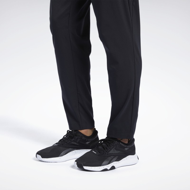 بنطلون ريبوك وورك ريدي ترك للرجال لون أسود - Reebok Men's Workout Ready Track Pants – Black