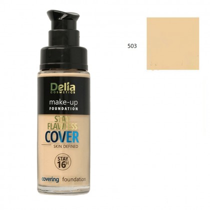 ديليا كريم اساس COVER SKIN 30 ML -503