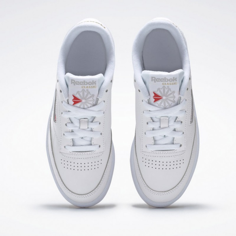 Reebok Club C 85 Shoes - حذاء ريبوك كلوب سي 85 جلد لون أبيض 