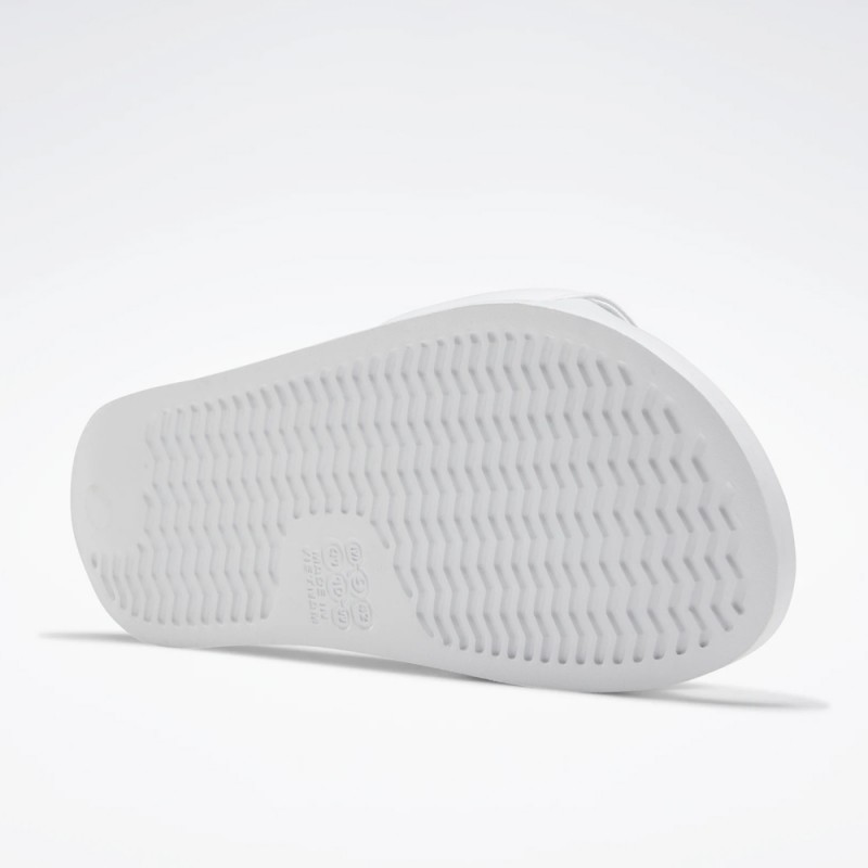 Reebok Unisex Classic Slides - White- شبشب ريبوك كلاسيك للجنسين لون أبيض