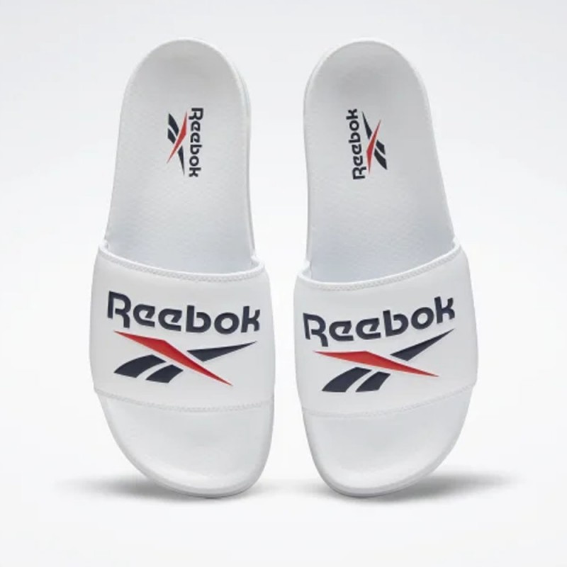 Reebok Unisex Classic Slides - White- شبشب ريبوك كلاسيك للجنسين لون أبيض