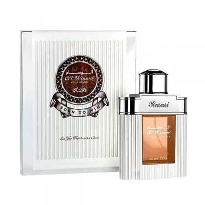 عطر الوسام 100مل EDP للرجال من الرصاصي