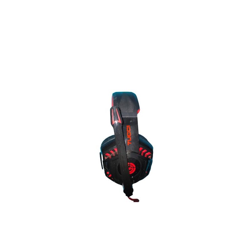 Tucci tc-g1000 usb and 3.5 mm red headphone with led Tucci tc-g1000 usb and 3.5 mm red headphone with led