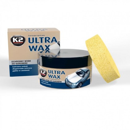 ultra wax شمع مع اسفنجة k2 k073