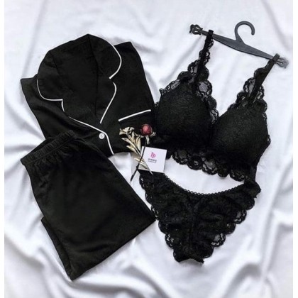 بجامة ستاتي ستان 4 قطع