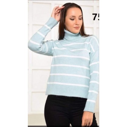 بلوزة قبة عالية