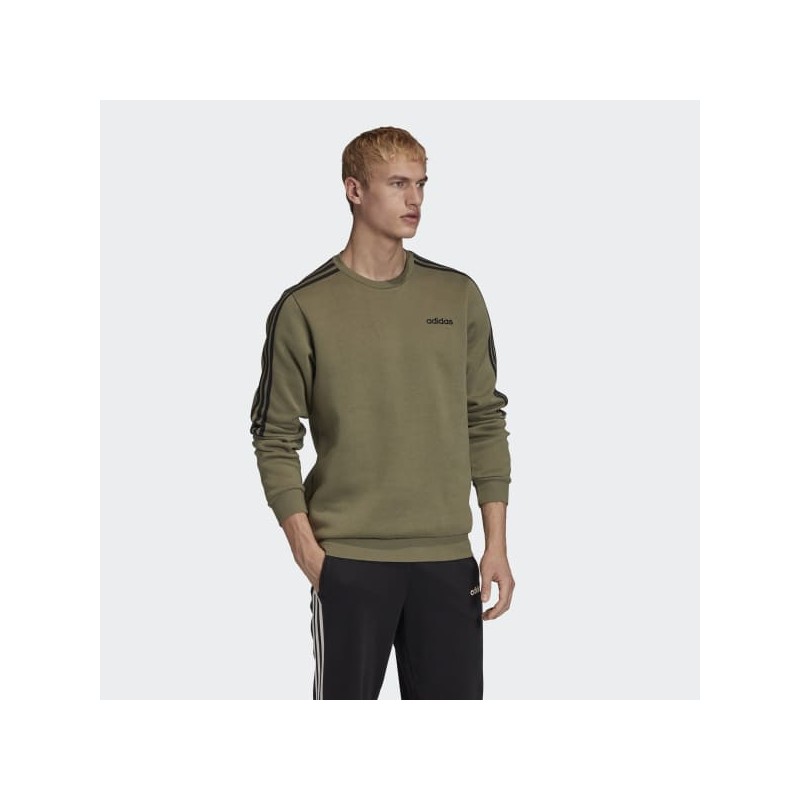 Adidas 3 Stripes Crew Sweatshirt Adidas 3 Stripes Crew Sweatshirt