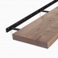 رف خشبي منزلي Floating Shelf