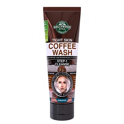Tight skin  Coffee wash step 1 cleanse من Hollywood style