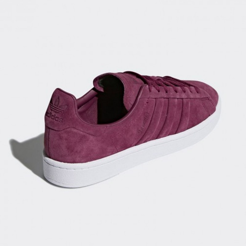 adidas Campus Stitch And Turn Shoes – Red- حذاء اديداس كامباس ستيش اند تيرن للرجال لون أحمر 