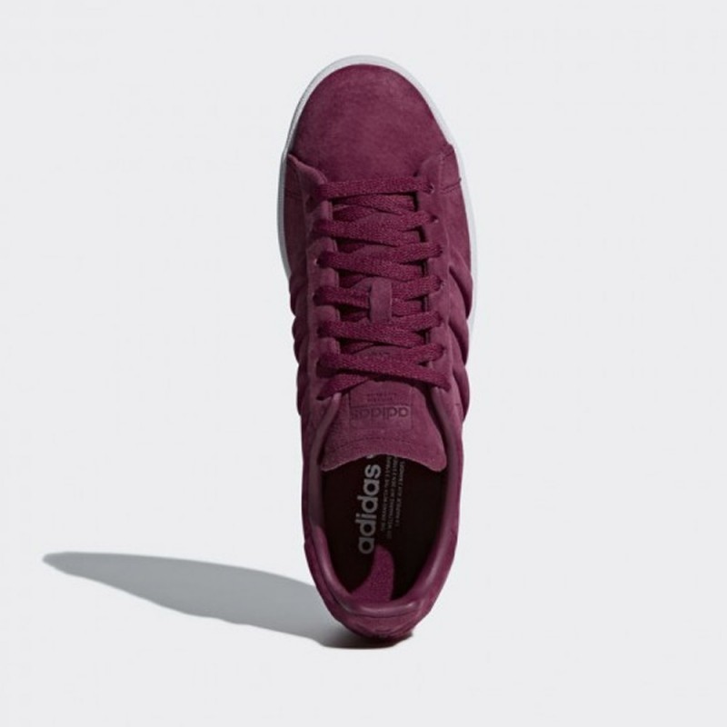 adidas Campus Stitch And Turn Shoes – Red- حذاء اديداس كامباس ستيش اند تيرن للرجال لون أحمر 