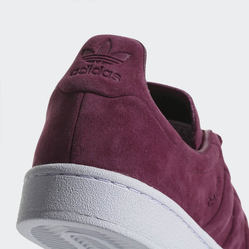 adidas Campus Stitch And Turn Shoes – Red- حذاء اديداس كامباس ستيش اند تيرن للرجال لون أحمر 