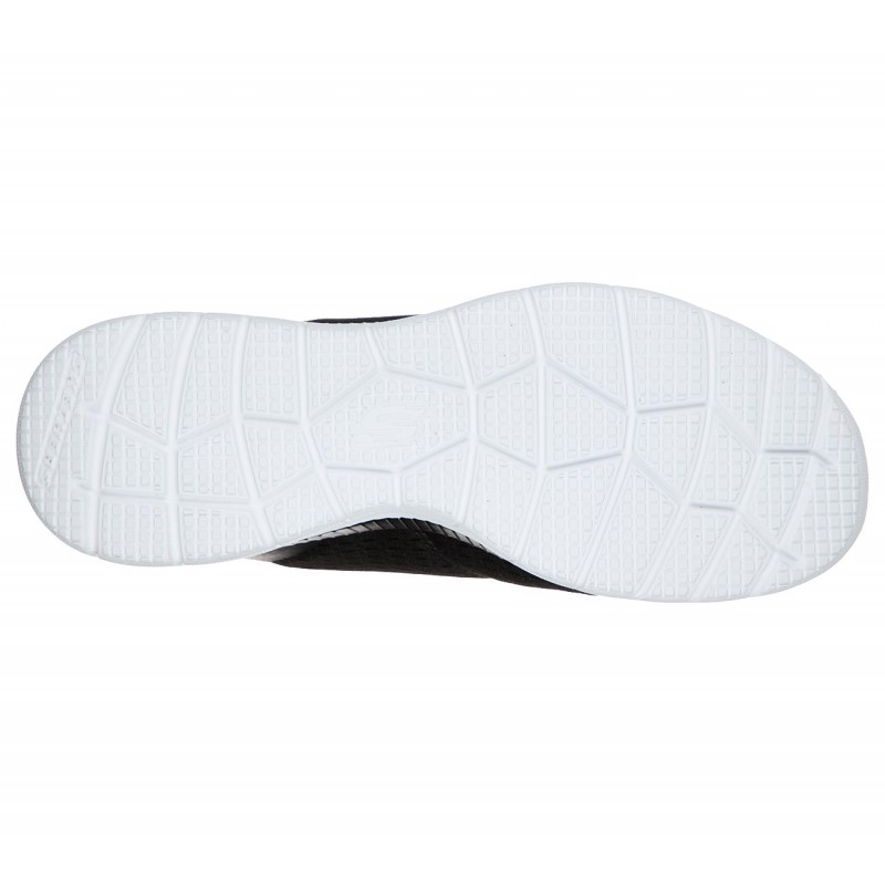 حذاء سكيتشرز باونتيفول - كويك  باث للنساء لون أسود وأبيض - Skechers Women's Bountiful - Quick Path Shoes