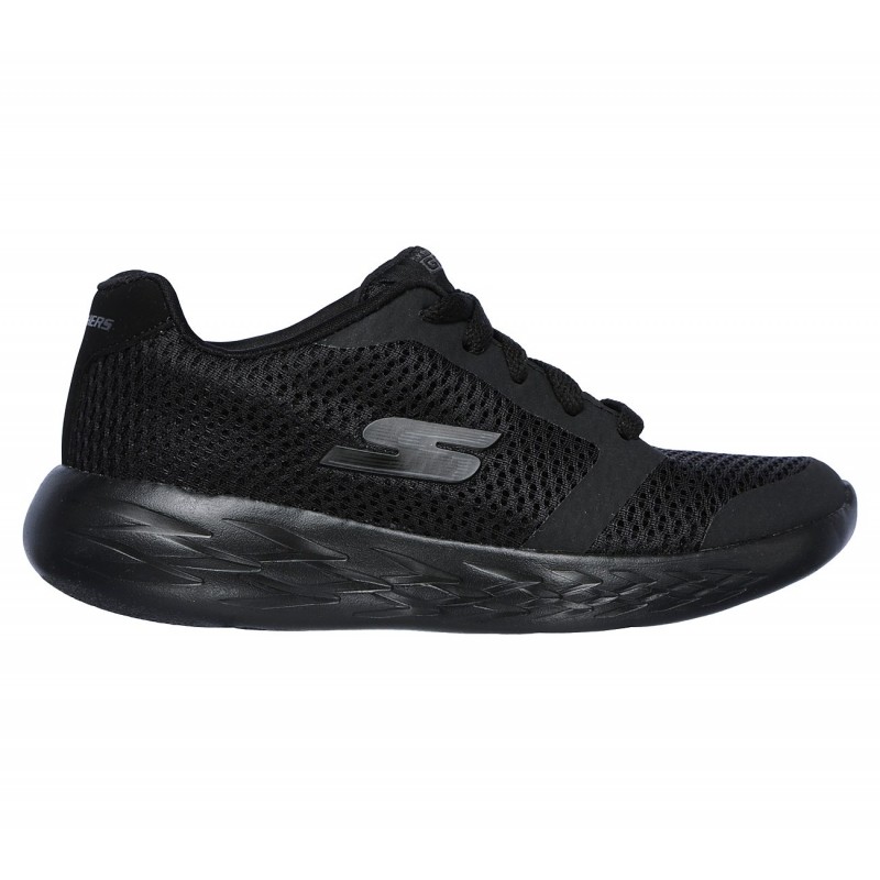 حذاء سكيتشرز جو رن 600 - زيتون للأطفال لون أسود - Skechers Kid's GO Run 600 Zeeton Shoes