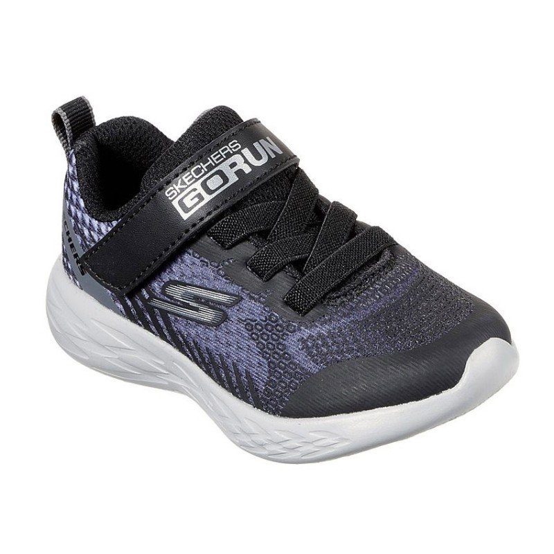 Skechers Kids' GO RUN 600 - BAXTUX Shoes - حذاء سكيتشرز جو رن 600 - باكستوس للأطفال لون أسود