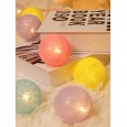 حبل اضائة كرات كبيرة يحتوي على 10كرات LED