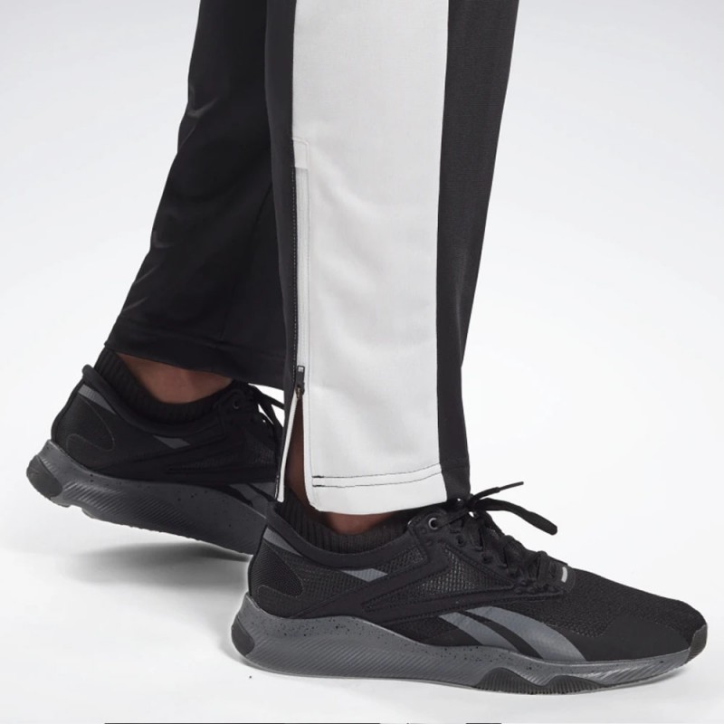 Reebok Mens' Te Vector Track Pants - بنطلون ريبوك تي فيكتور للرجال لون أسود