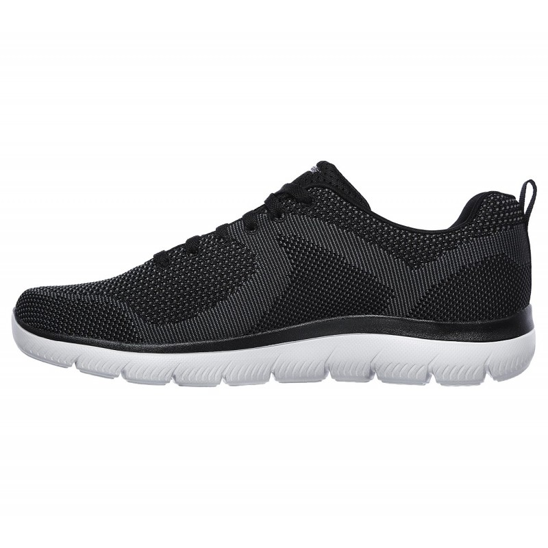 Skechers Mens' Summits - Brisbane Shoes- حذاء سكيتشرز سوميتس بريسبان للرجال لون أسود